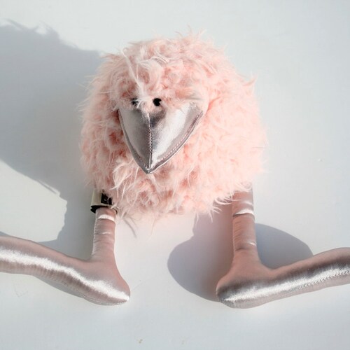 Gereserveerd voor Nicky, Candy Floss genesteld, pluizige vogel