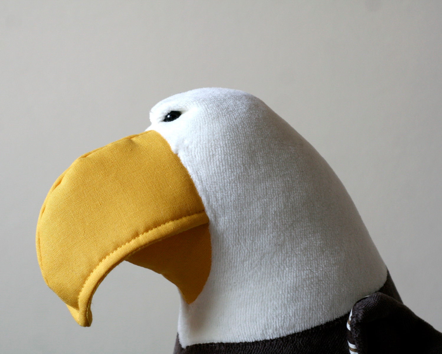 American Bald Eagle, Cuddly Eagle Soft Toy, Plush Eagle Bird, Bird of Prey Plush Toy