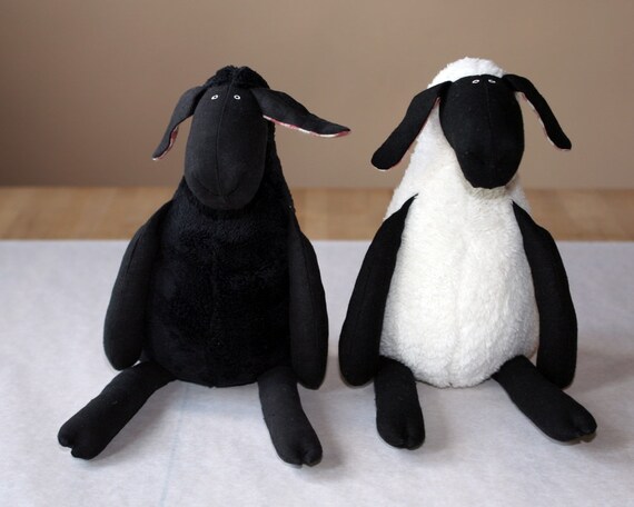 black sheep stuffed animal