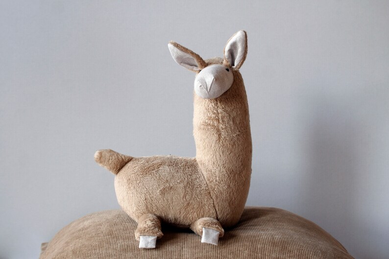 Stuffed Llama Llama Plush Probllama Cute Soft Baby Toy Etsy