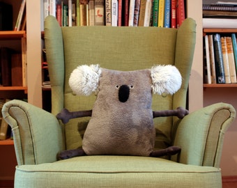Big Koala Pillow Muma, Maxi-Muma Cushion Koala, Soft Koala Toy, Comfortable Koala, Comfy Plush Pillow