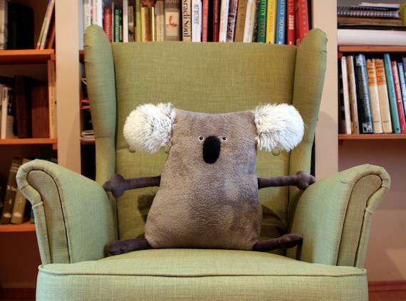 Big Koala Pillow Muma, Maxi-Muma Cushion Koala, Soft Koala Toy, Comfortable Koala, Comfy Plush Pillow