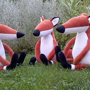 Rusty the Plush Fox, Rusty reddish Stuffed Foxy Toy image 8