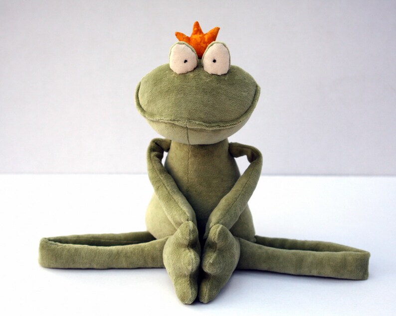 frog prince stuffed animal