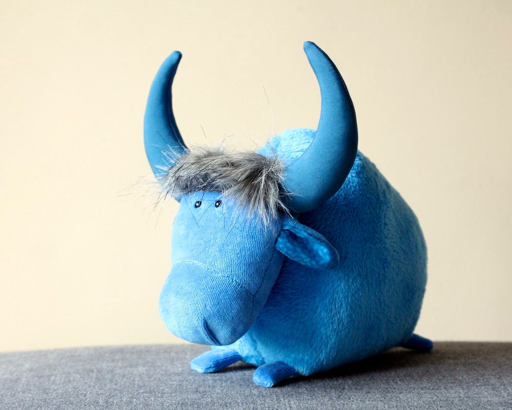 blue ox stuffed animal