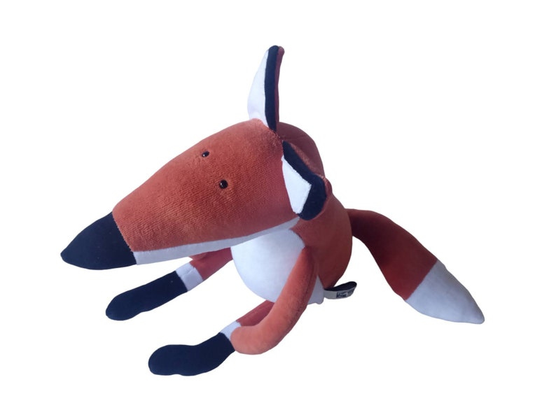 Rusty the Plush Fox, Rusty reddish Stuffed Foxy Toy image 7