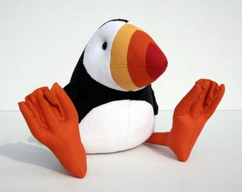 Puffin Plush Birdie, Cuddly Puffin Soft Toy