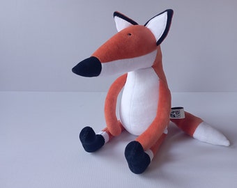 Rusty the Plush Fox, Rusty reddish Stuffed Foxy Toy