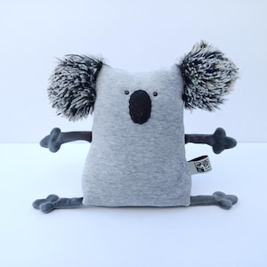 Muma Koala Plushie, Little Pocket Koala Stuffie Toy, Funny Marsupial Pocket Plush