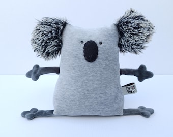 Muma Koala Plushie, Little Pocket Koala Stuffie Toy, Funny Marsupial Pocket Plush