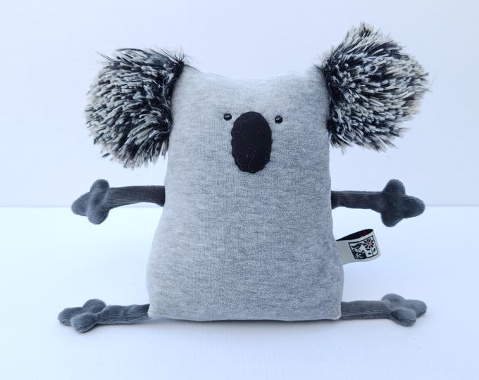 Muma Koala Plushie, Little Pocket Koala Stuffie Toy, Funny Marsupial Pocket Plush