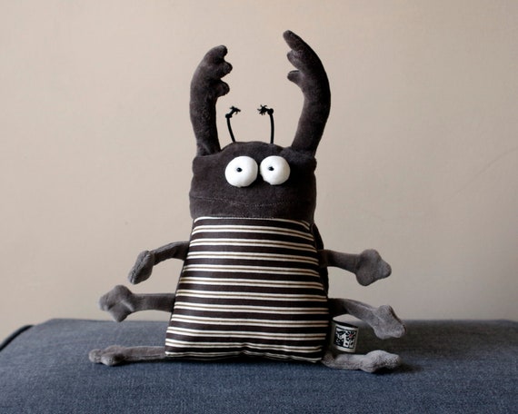 stag beetle plush