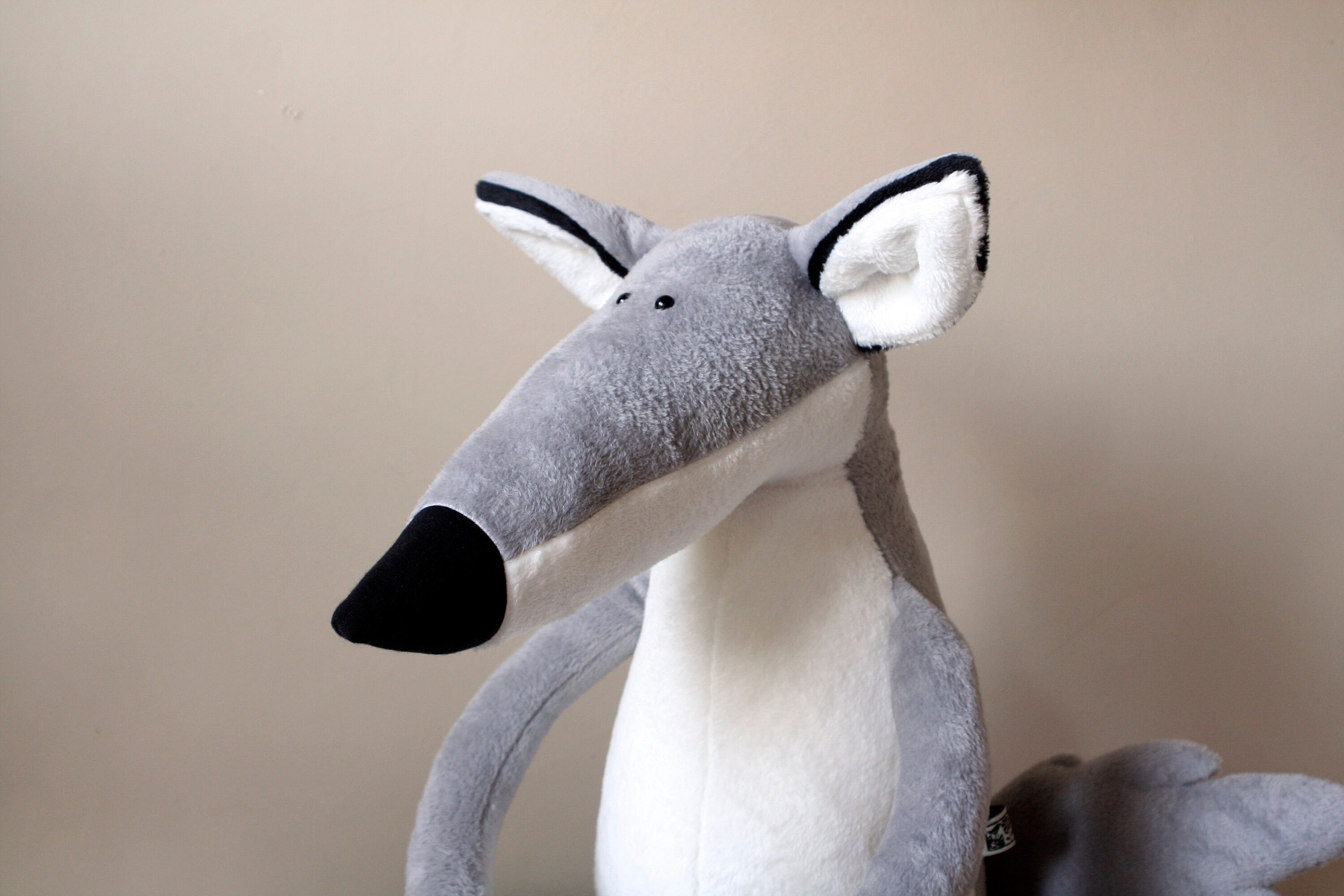 giant wolf plushie