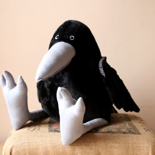 crow plush