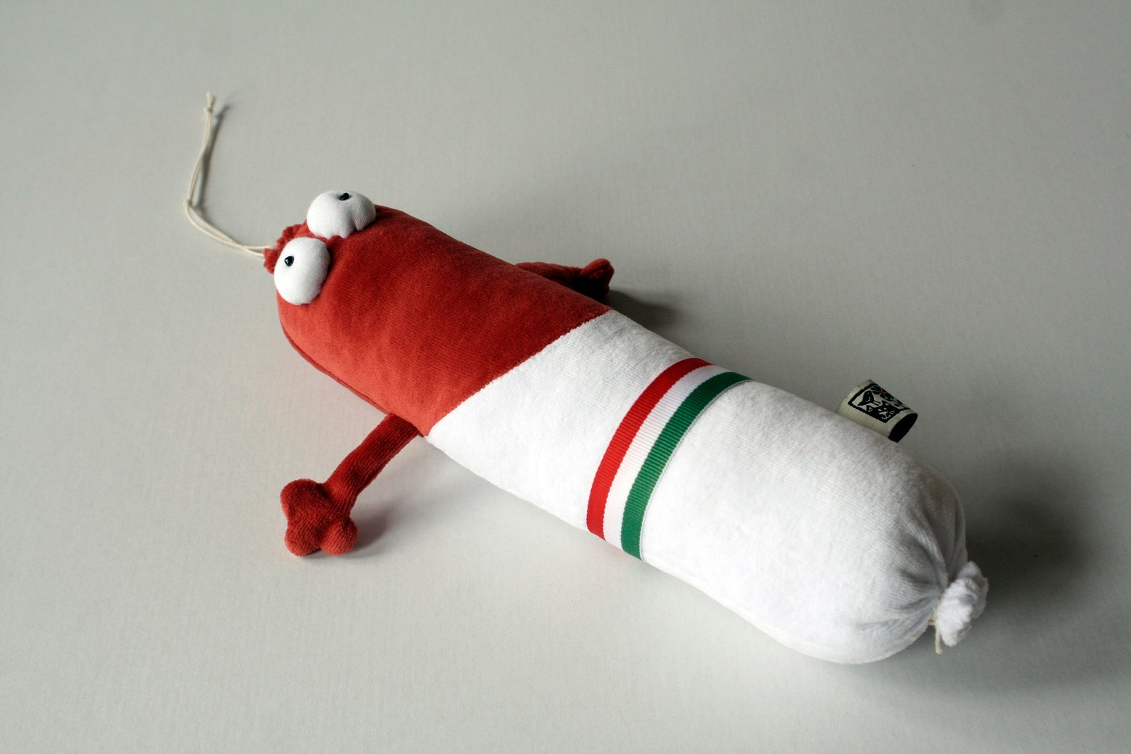 Hungarian Salami Plush Soft Funny Sausage Toy Traditional Etsy