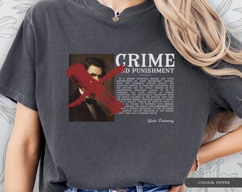 Verbrechen und Strafe Shirt | Literatur T-Shirts