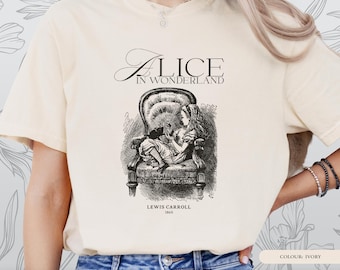 Camiseta de Alicia en el País de las Maravillas / Regalos para amantes de los libros