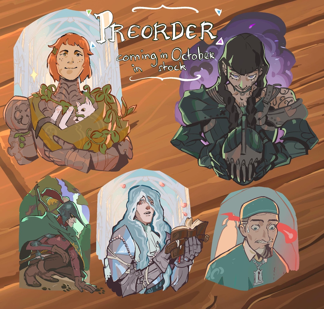 Sovereign Tower Stickers [PREORDER] - Etsy UK
