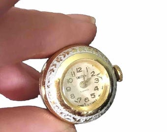 Vintage Smiths Mechanical Ball Pendant Watch 5 Jewel, Working Order – Unisex