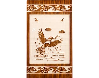 Handcrafted Rosewood Cremation Urn: Adult Ashes, Secure Closure