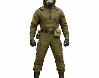 Tactical Recon Suit–Military Cosplay Costume with Utility Belt