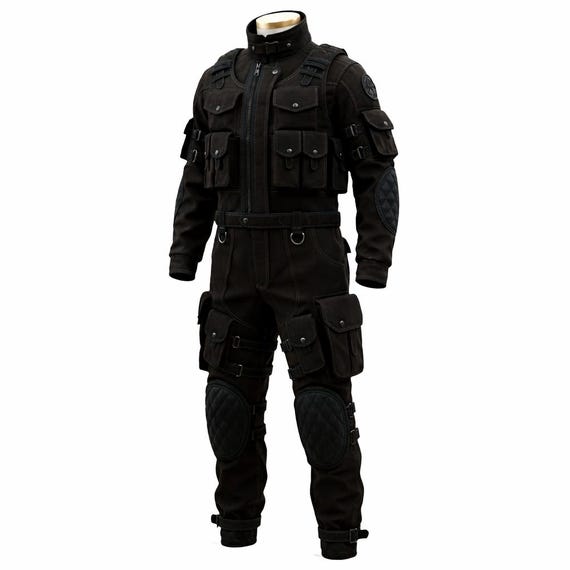 Modern Military Tactical Jumpsuit – Cosplay, Action & Utility
