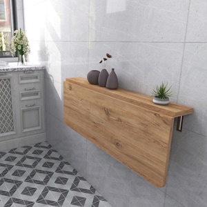 壁掛け折りたたみテーブル、棚付き折りたたみテーブル、省スペーステーブル、折りたたみダイニングテーブル、マーフィーテーブル、勉強机、折りたたみ式デスク