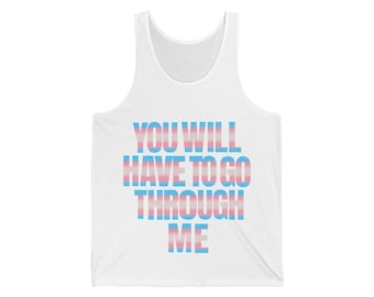 Camiseta sin mangas de Jersey - Trans Ally