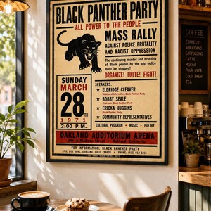 1971 vintage protest rally poster featuring retro activist typography and historic political movement broadside design