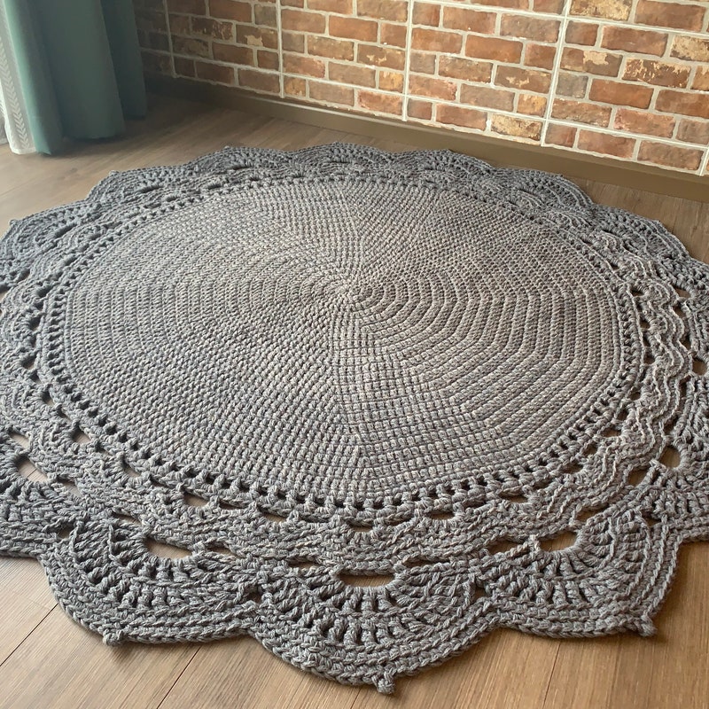 Doily Rug - Etsy