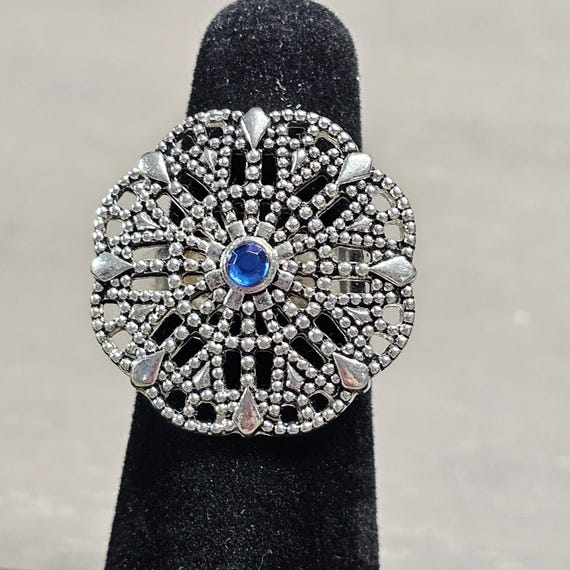 AVON Shell Disc Ring - image 1