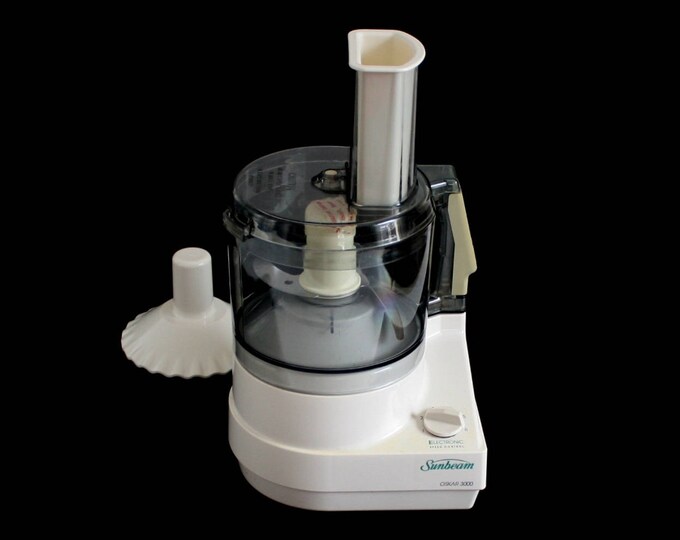 Sunbeam Oskar 3000 Food Processor 14201, Made in France, Electronic