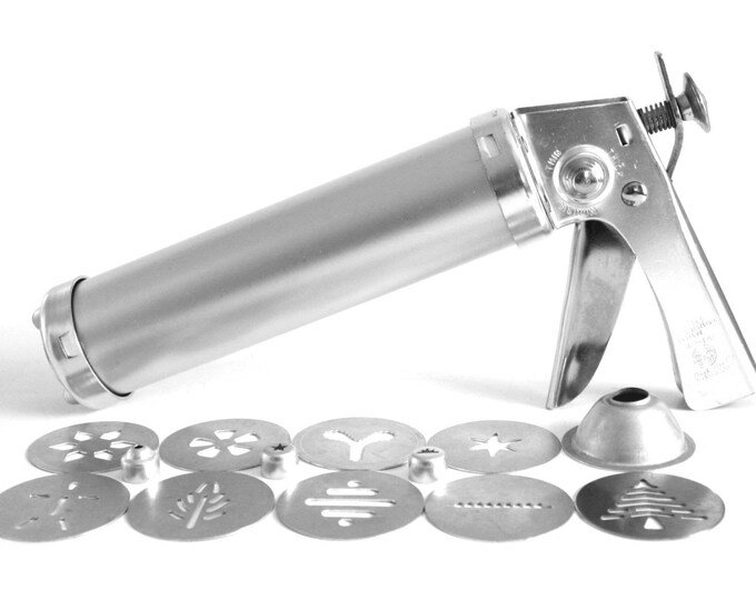 Wearever Cookie Press Gun Wear Ever Aluminum Cookie Maker 3365 Etsy