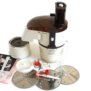 Moulinex La Machine Food Processor 354 Replacement Parts 1970s Kitchen Appliance