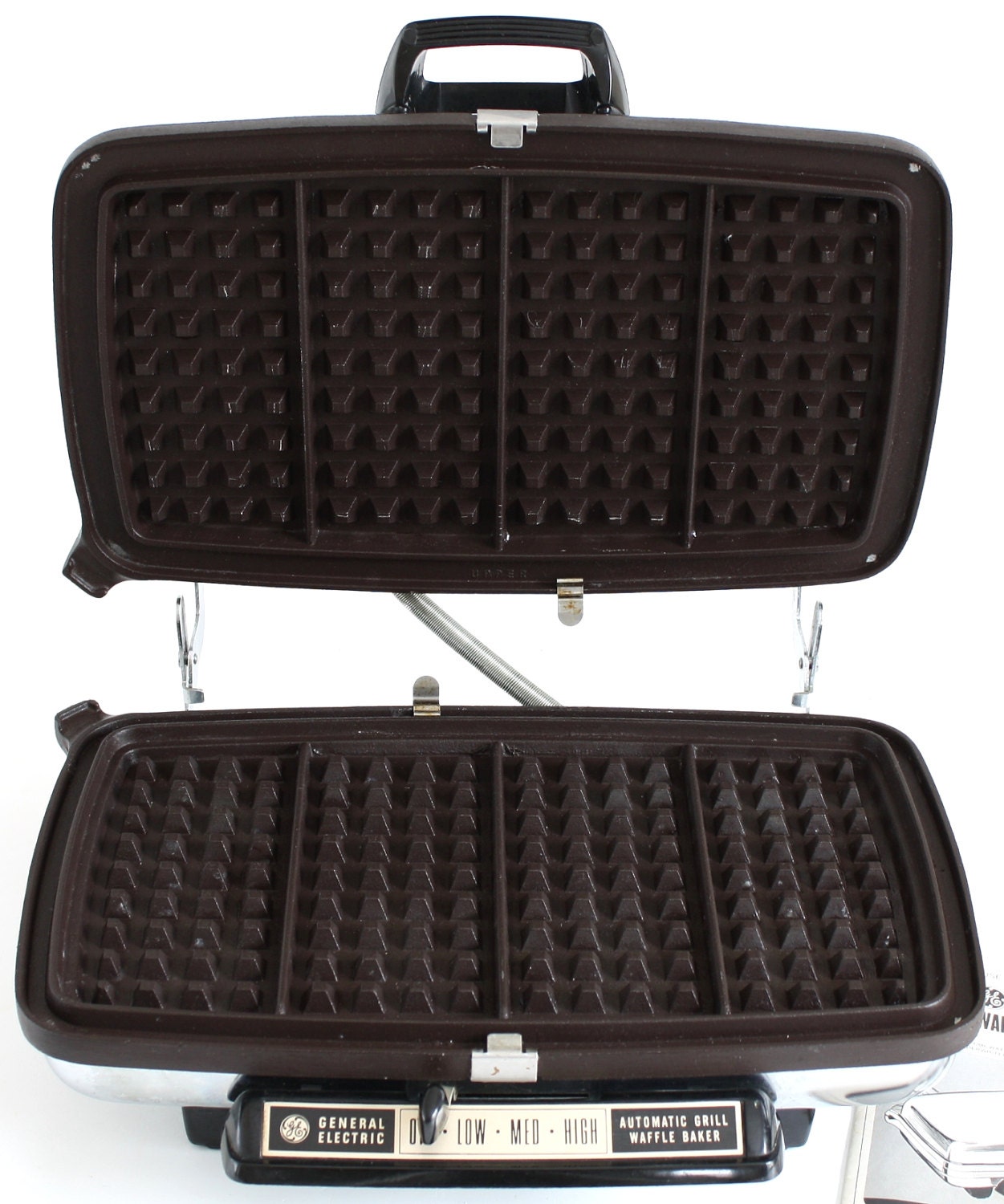 vintage ge waffle iron