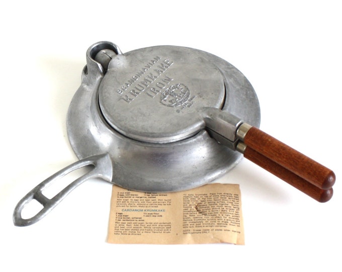 Nordicware Krumkake Iron Scandinavian Pizzelle Maker With Stand Etsy