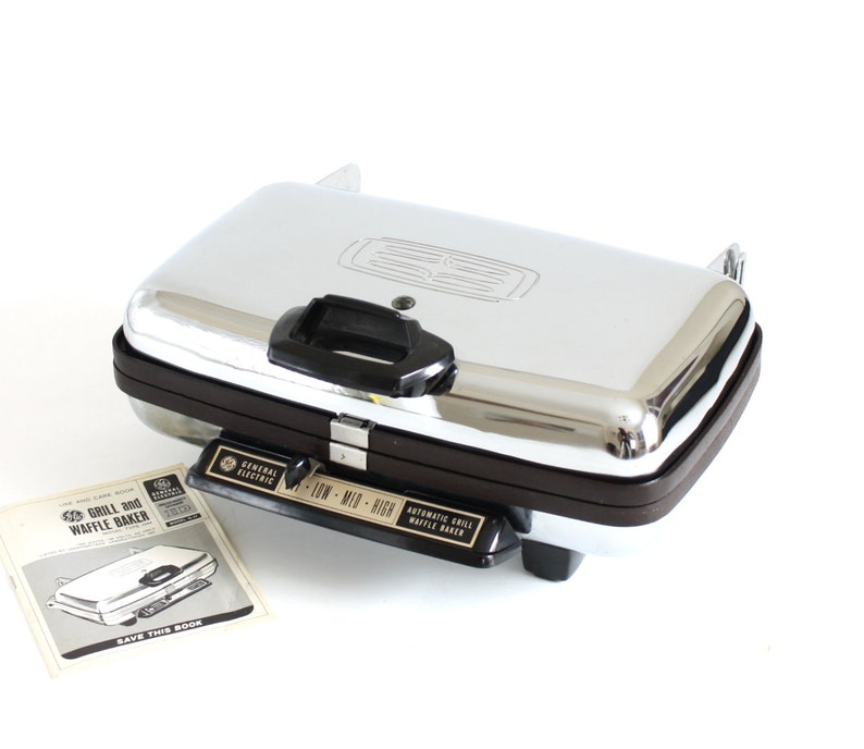 GE Waffle Iron Plates, Replacement Part, for Models A3G44 A5G44 A6G44