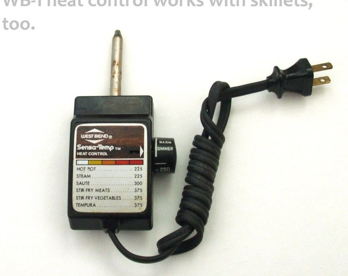 WB 1 Heat Control Cord Replacement Part Fits Miracle Maid/lektro Maid