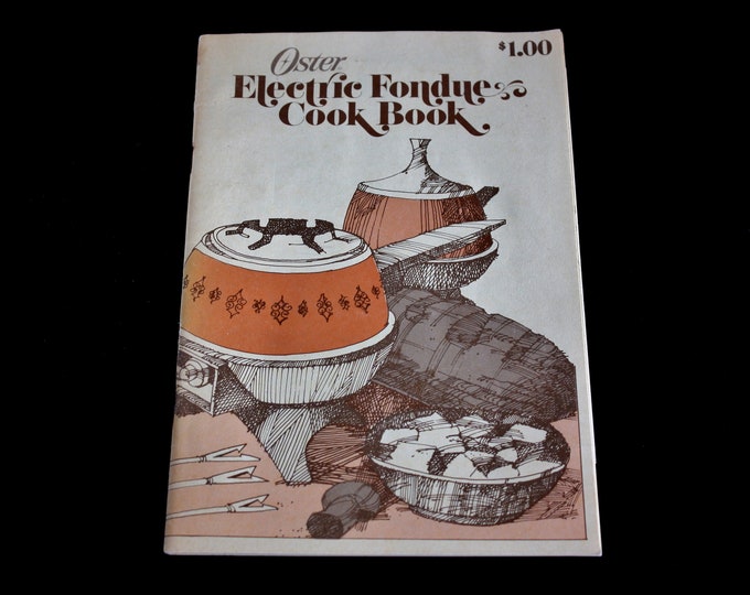 Oster Fondue Pot Instruction Booklet, Owner's Manual With Recipes Etsy