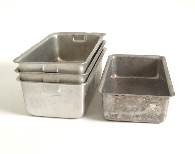 Mirro Loaf Pan Comet Bread Pans Aluminum Bakeware Small Mini 7 1/2 X 3