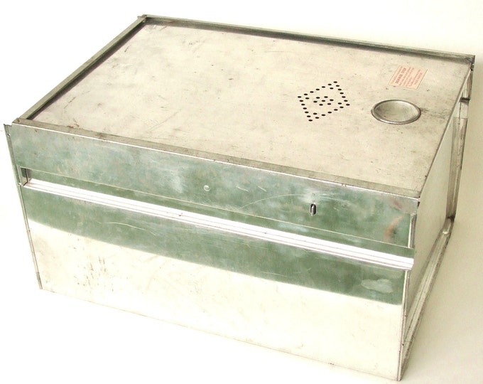 Tin Bread Box Drawer Insert Kitchen Cupboard / Hoosier Drawer