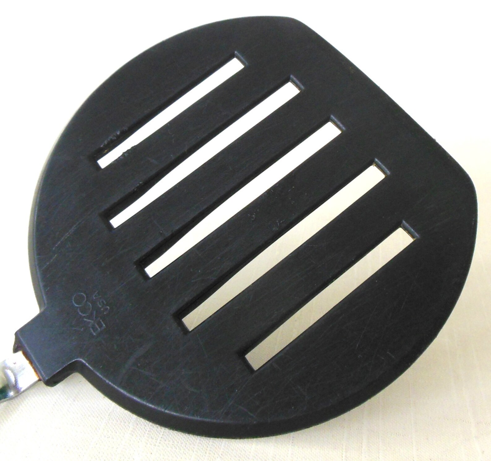 Ekco Spatula Pancake Turner Plastic Nylon Round Short Handle Etsy