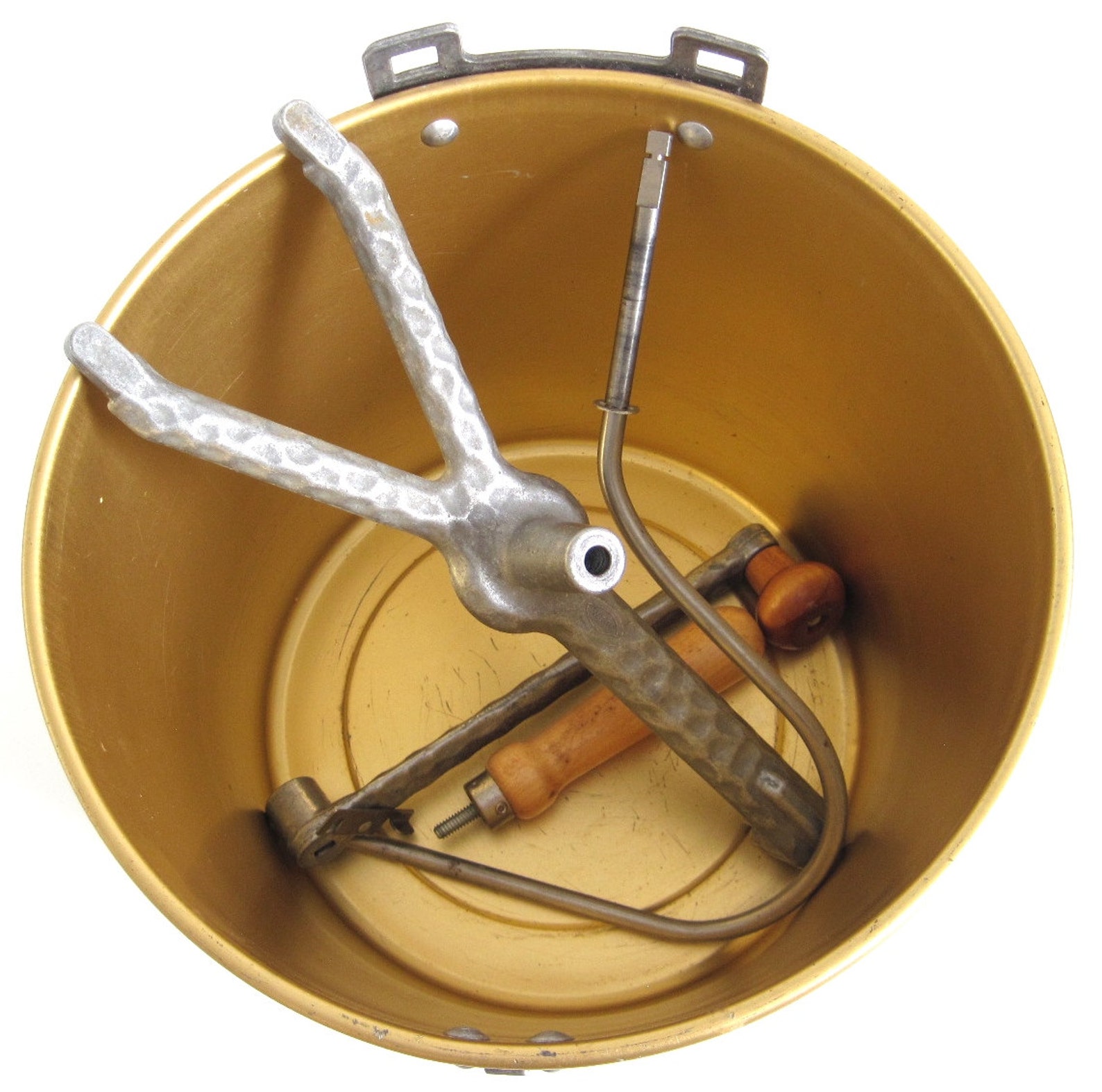 Mirro Dough Kneader Bread Maker Hand Crank Mixer Vintage Etsy