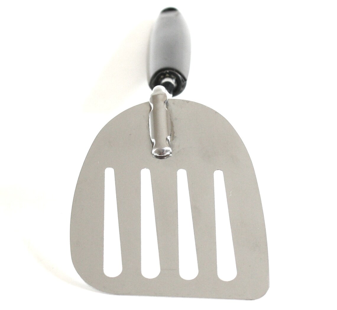 Ekco Spatula Chromium Plated USA Short Small Angled Turner Etsy