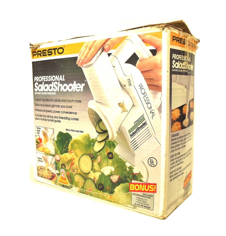Presto Salad Shooter Professional Food Processor 0297001 | Etsy