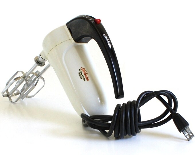 Sunbeam Mixmaster Junior Small Hand Mixer 3 Speed Model J Etsy