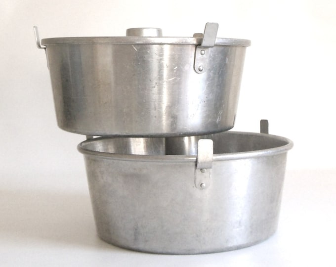 Wearever Angel Food Cake Pans 2734 198 10 X 4 Aluminum Vintage Etsy