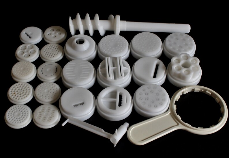 Popeil Pasta Maker Dies P400 Imperial Pasta Machine Disks Etsy