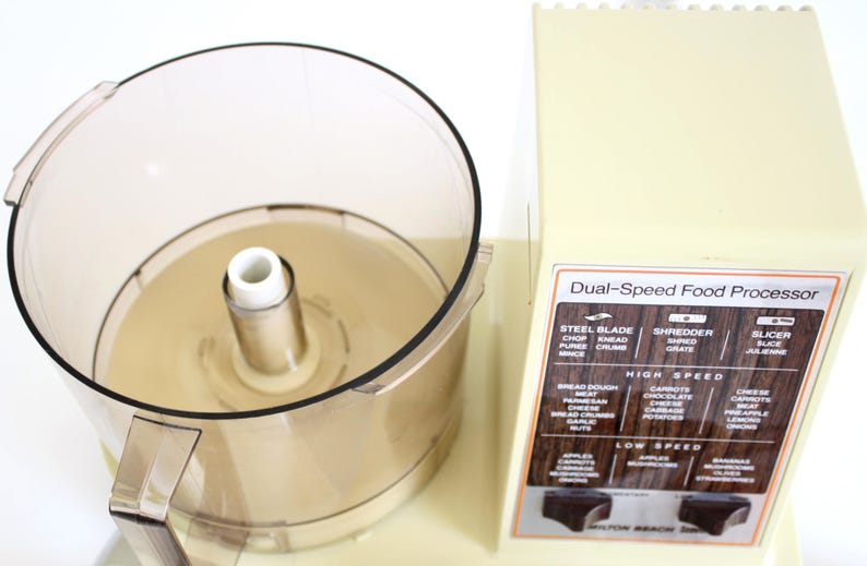 Complete Hamilton Beach Food Processor 7023 Made in USA Etsy