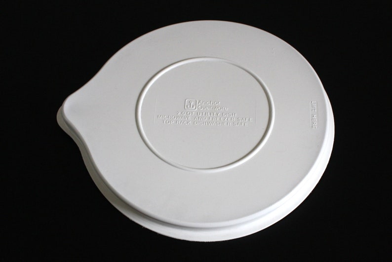 Anchor Hocking 2 Qt Batter Bowl / Utility Dish Lid 88 Anchor Etsy